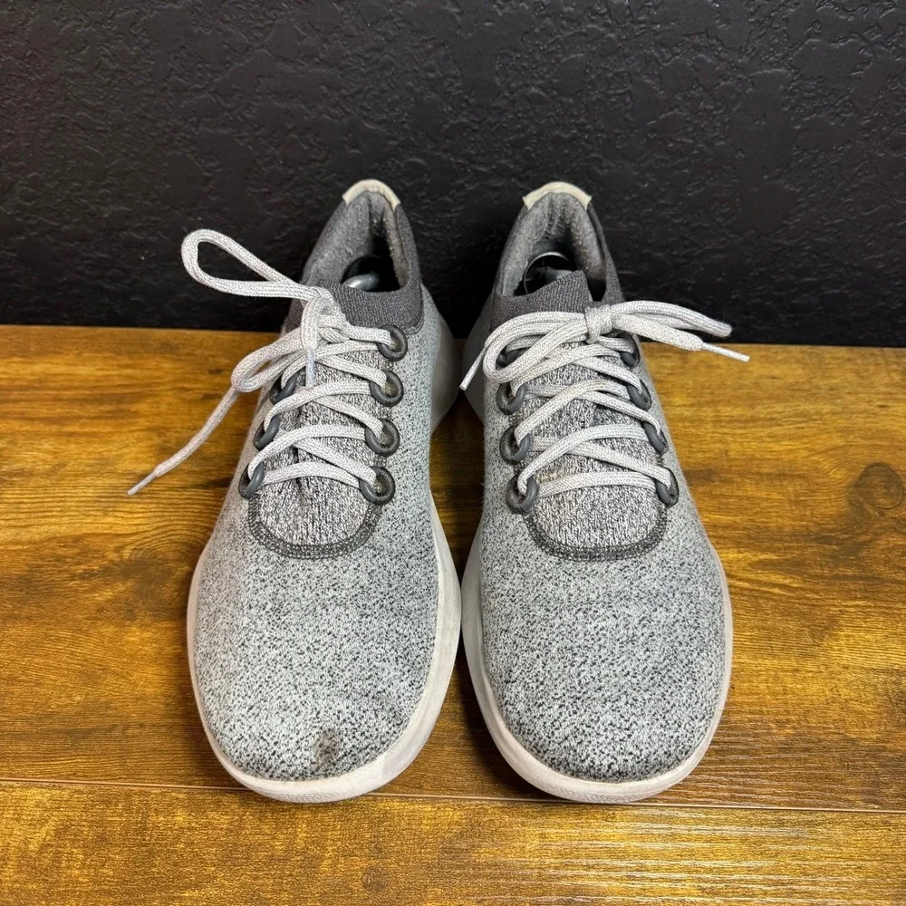 Allbirds‎ Wool Dasher Mizzle Grey Merino Wool Water Repellent Sneakers Mens 13
